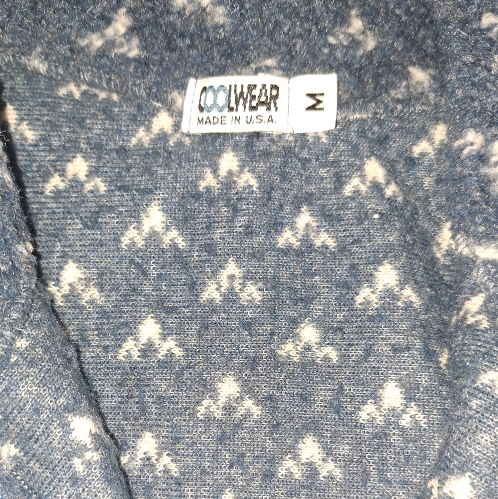 Coolwear medium women's vest blue and white - Picture 3 of 4